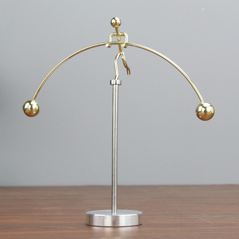 Lisslune | Stainless Steel Small Man Balance Pendulum