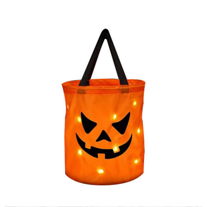 Lisslune | Personalized glowing pumpkin bag