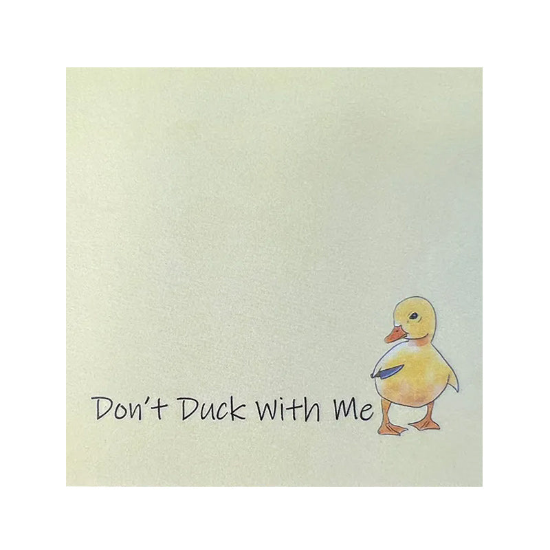 Lisslune | Funny, cheeky sticky notes with duck
