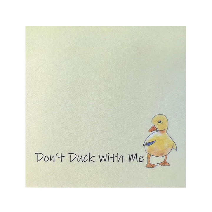 Lisslune | Funny, cheeky sticky notes with duck