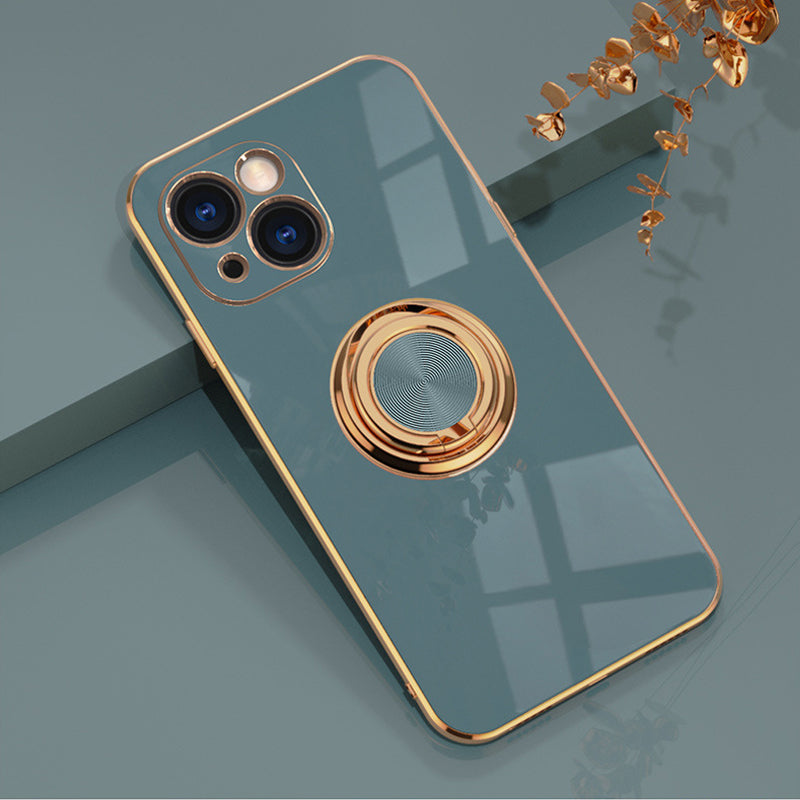 Lisslune | Plated iPhone Case with Ring