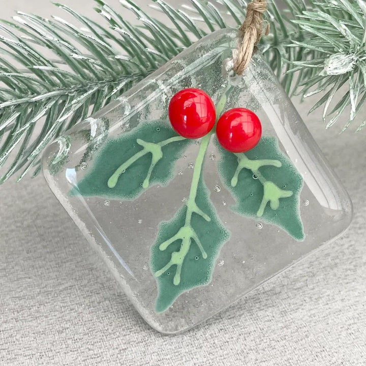 Lisslune | Fused Glass Christmas Tree Decoration