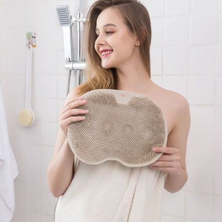 Lisslune | Shower Foot & Back Cleaner, Massage Pad