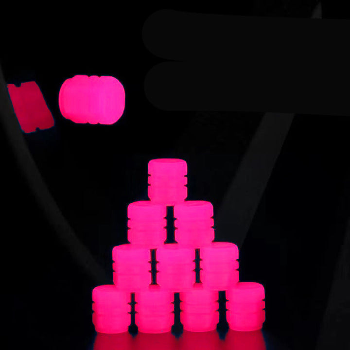 Lisslune | Universal fluorescent tire valve caps (4 PCS/Set)