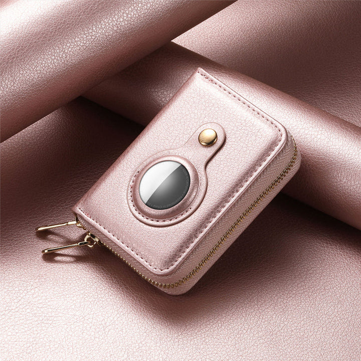 Lisslune | Intelligent AirTag-Zip RFID Leather Wallet