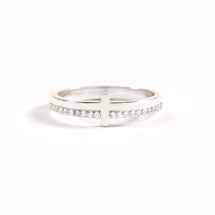 Lisslune | Never Quit Cross Ring