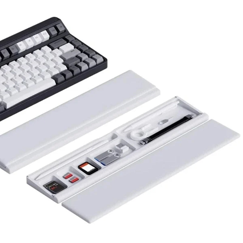 Lisslune | Keyboard wrist rest with desk divider box