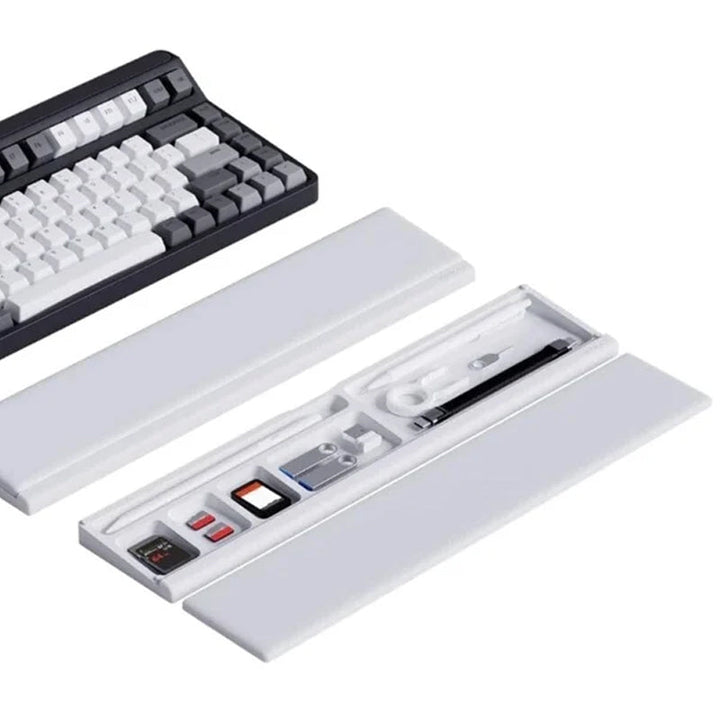 Lisslune | Keyboard wrist rest with desk divider box