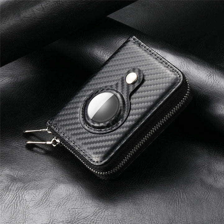 Lisslune | Intelligent AirTag-Zip RFID Leather Wallet