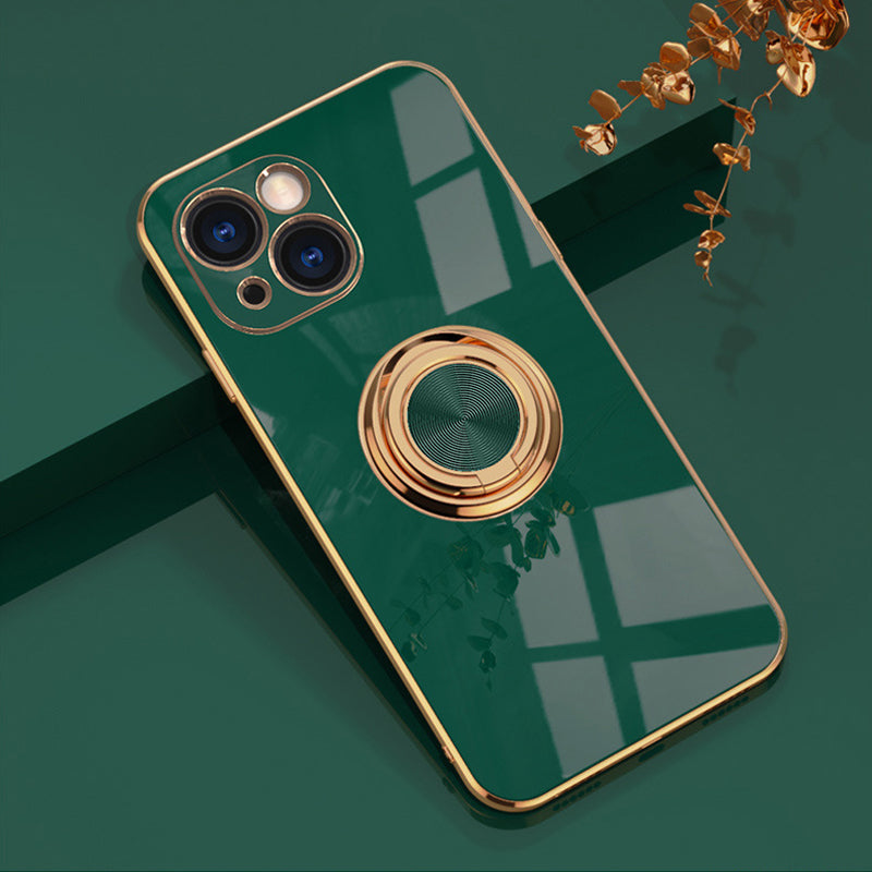 Lisslune | Plated iPhone Case with Ring