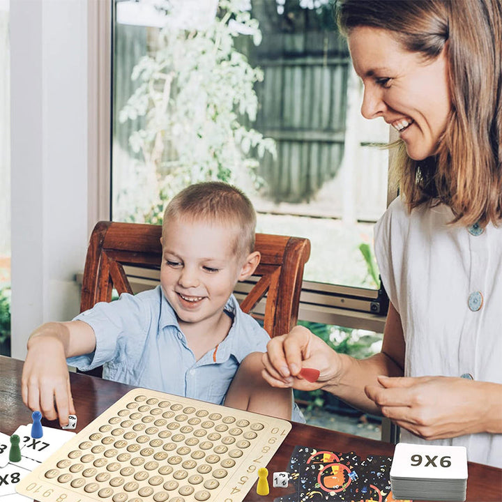 Lisslune | Multiplication and Addition Board Game