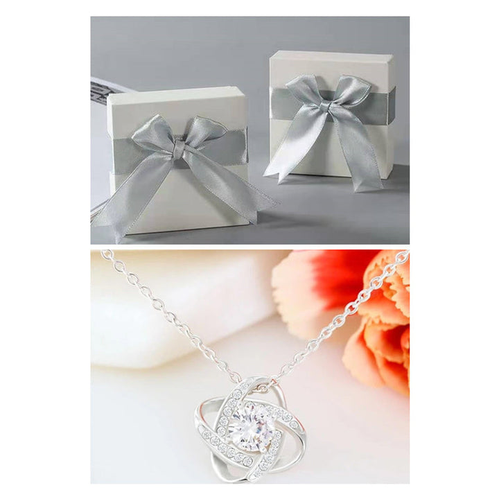 Lisslune | To my daughter dear knot necklace