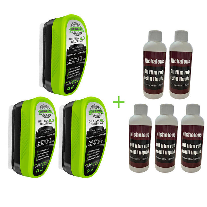 Lisslune | Oil film remover brush for car