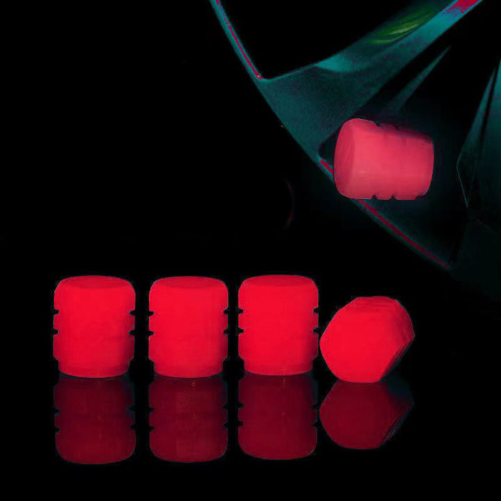 Lisslune | Universal fluorescent tire valve caps (4 PCS/Set)