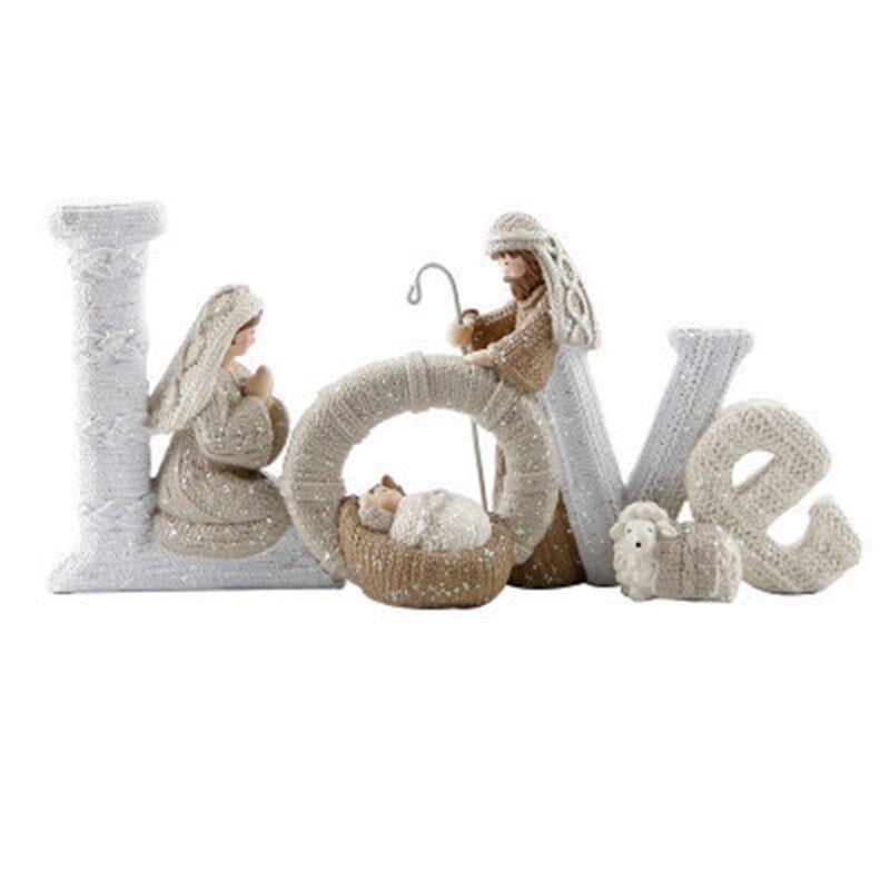 Lisslune | Handicraft Family Nativity Statue