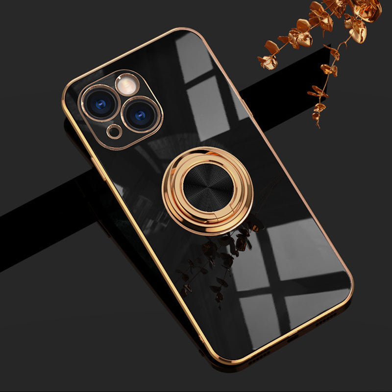 Lisslune | Plated iPhone Case with Ring