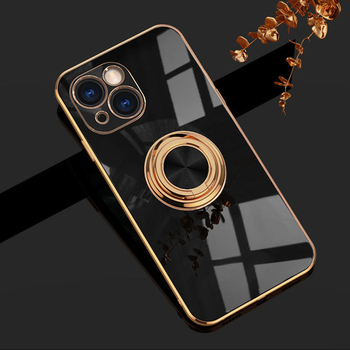 Lisslune | Plated iPhone Case with Ring