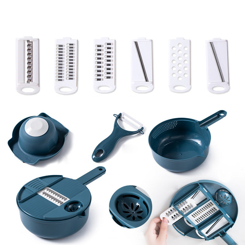 Lisslune | 12-in-1 multifunctional vegetable cutter