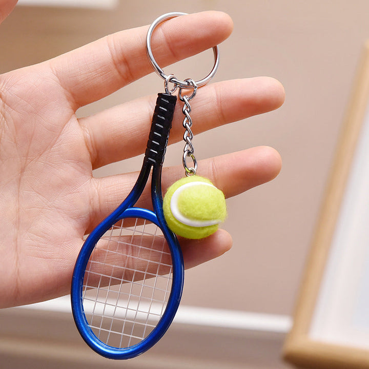 Lisslune | Mini tennis racket keychain