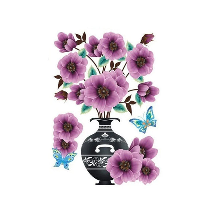 Lisslune | DIY Plant Vase Three-Dimensional Wall Stickers
