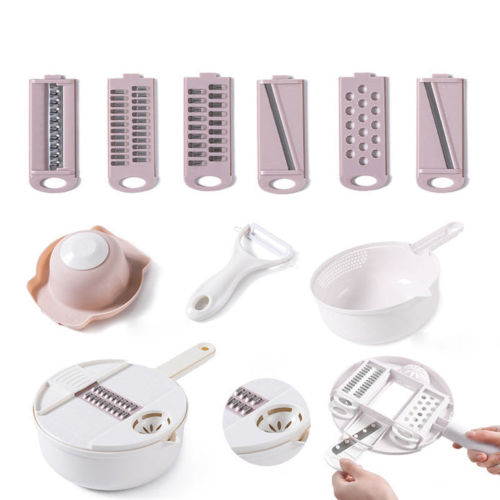 Lisslune | 12-in-1 multifunctional vegetable cutter