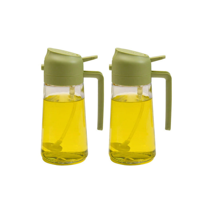 Lisslune | 2-in-1 Glass Oil Sprayer and Dispenser