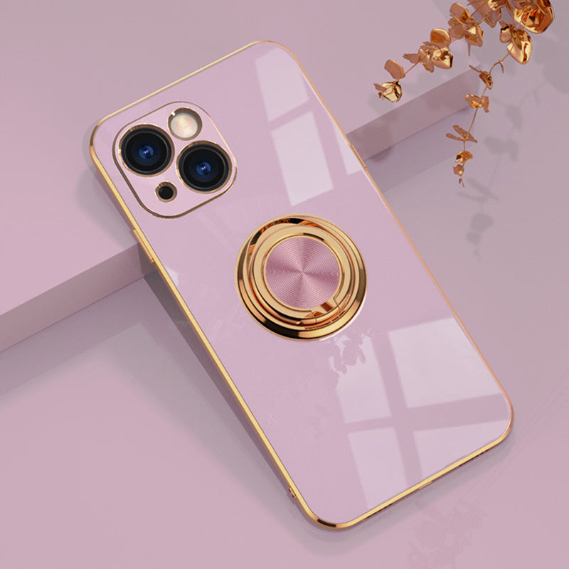 Lisslune | Plated iPhone Case with Ring
