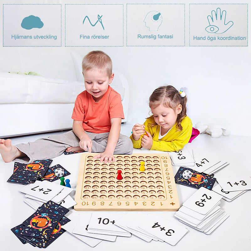 Lisslune | Multiplication and Addition Board Game