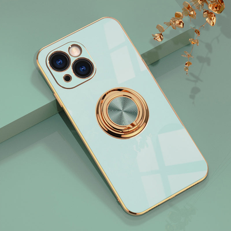 Lisslune | Plated iPhone Case with Ring