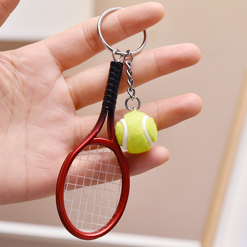 Lisslune | Mini tennis racket keychain
