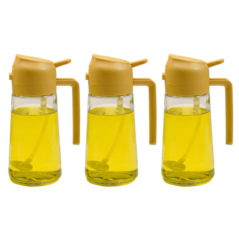 Lisslune | 2-in-1 Glass Oil Sprayer and Dispenser