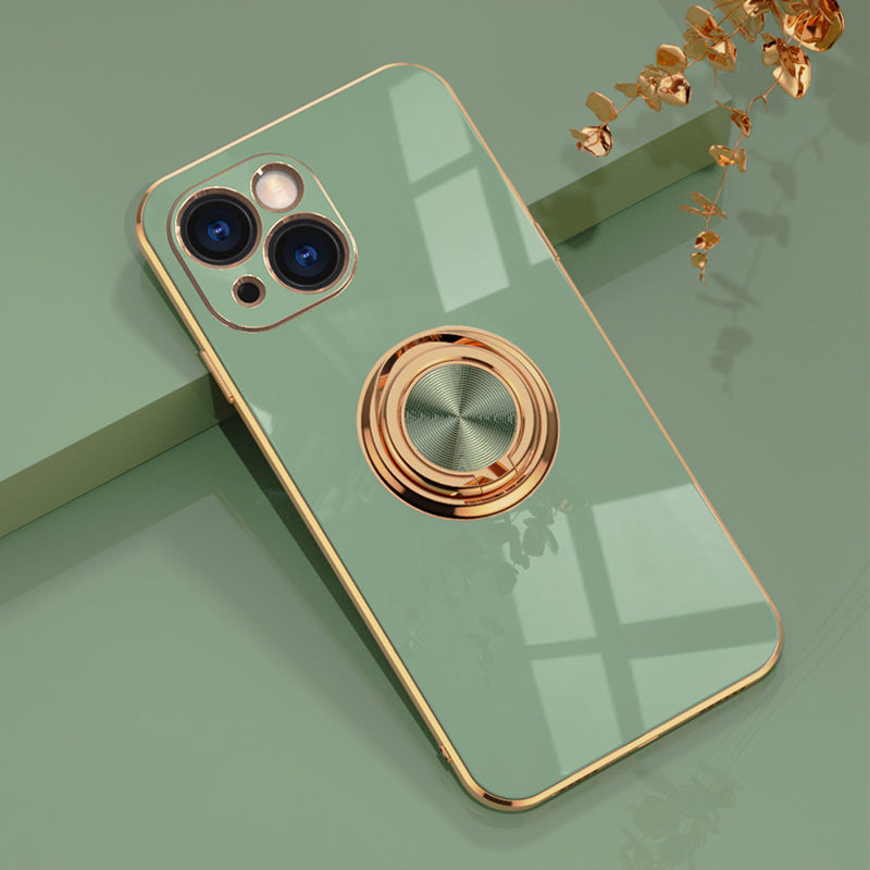 Lisslune | Plated iPhone Case with Ring