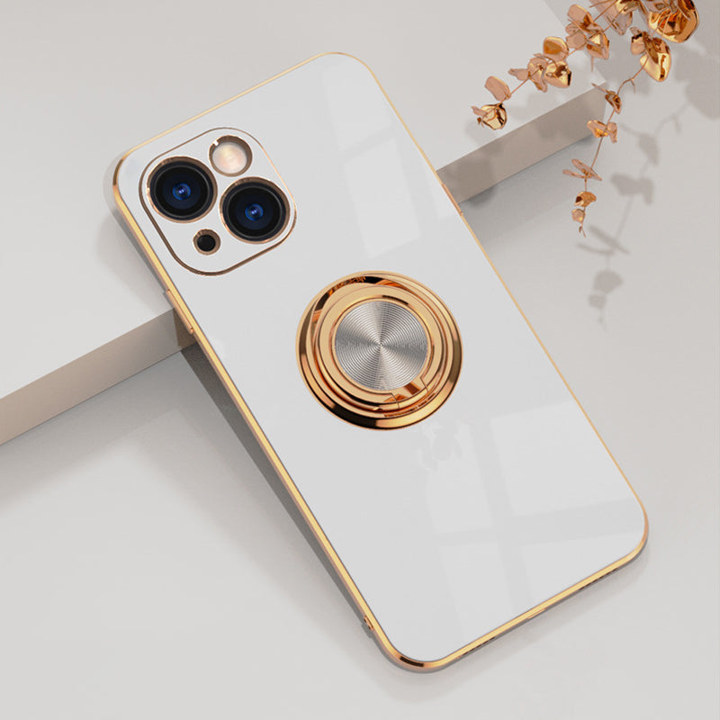 Lisslune | Plated iPhone Case with Ring