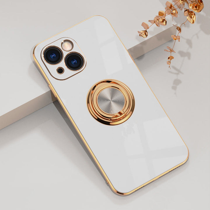 Lisslune | Plated iPhone Case with Ring