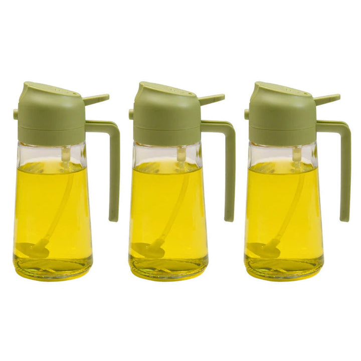 Lisslune | 2-in-1 Glass Oil Sprayer and Dispenser