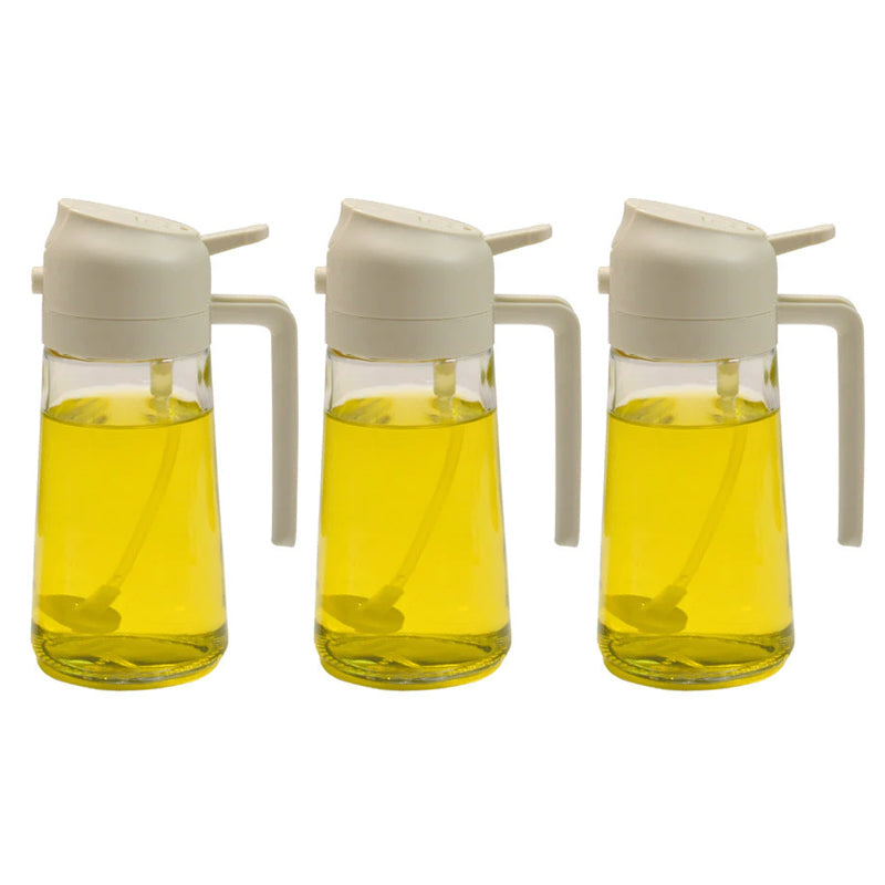 Lisslune | 2-in-1 Glass Oil Sprayer and Dispenser