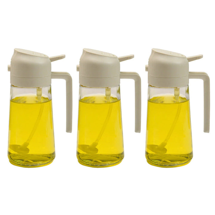 Lisslune | 2-in-1 Glass Oil Sprayer and Dispenser