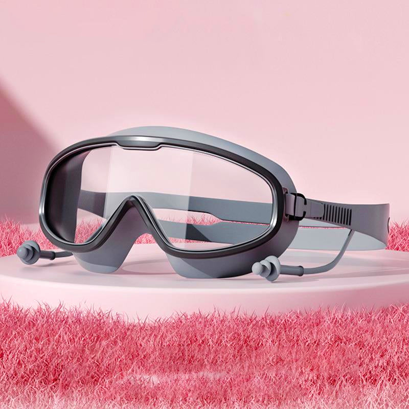 Lisslune | HD large frame waterproof and anti-fog swim goggles