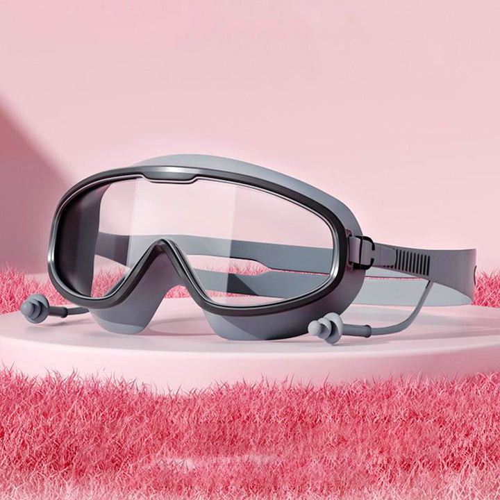 Lisslune | HD large frame waterproof and anti-fog swim goggles