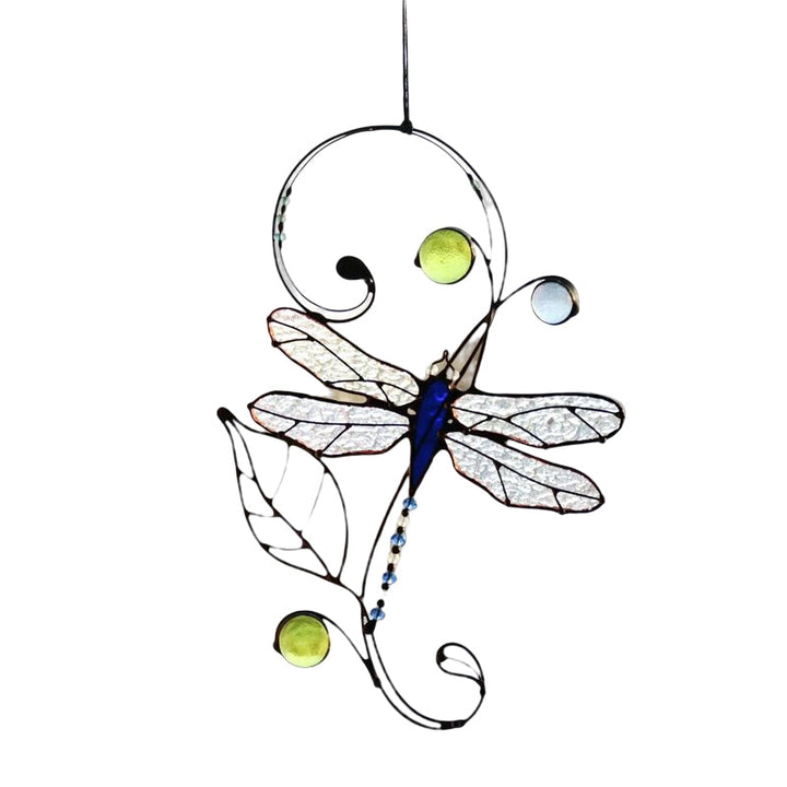 Lisslune | Butterfly Dragonfly Glass Pendant