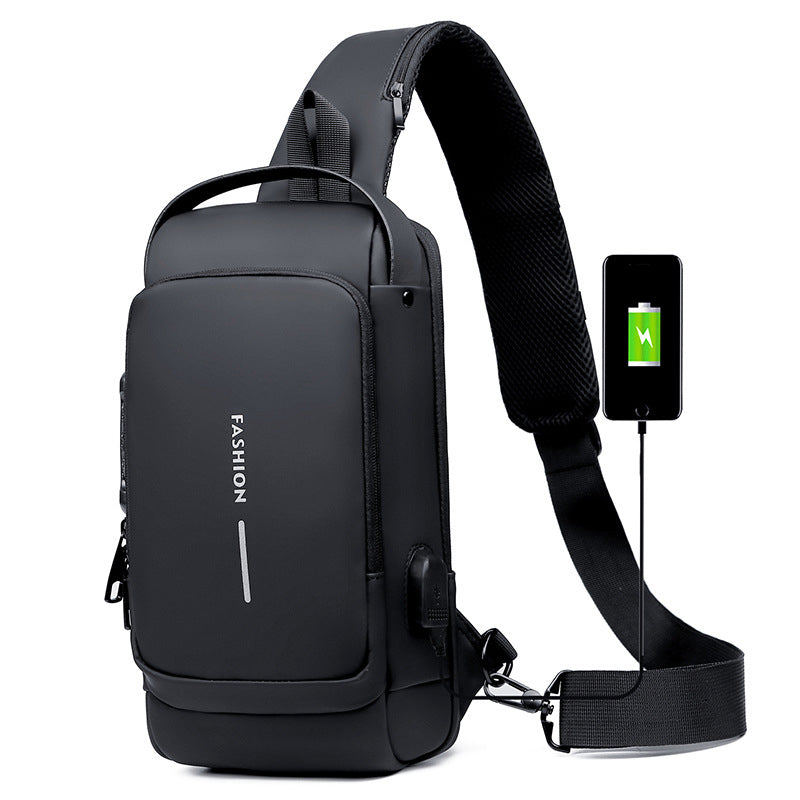 Skorter | Theft-proof shoulder bag with USB charging port
