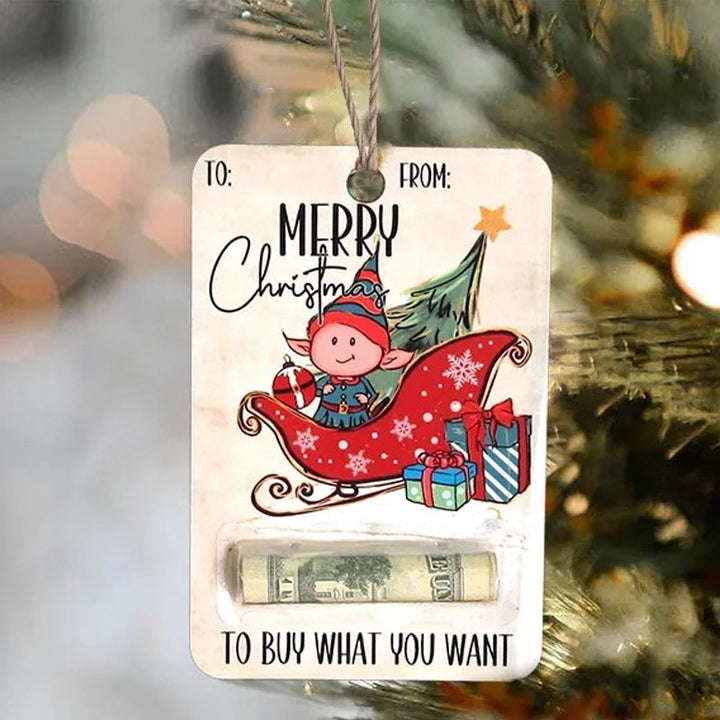 Lisslune | Santa Christmas money holder