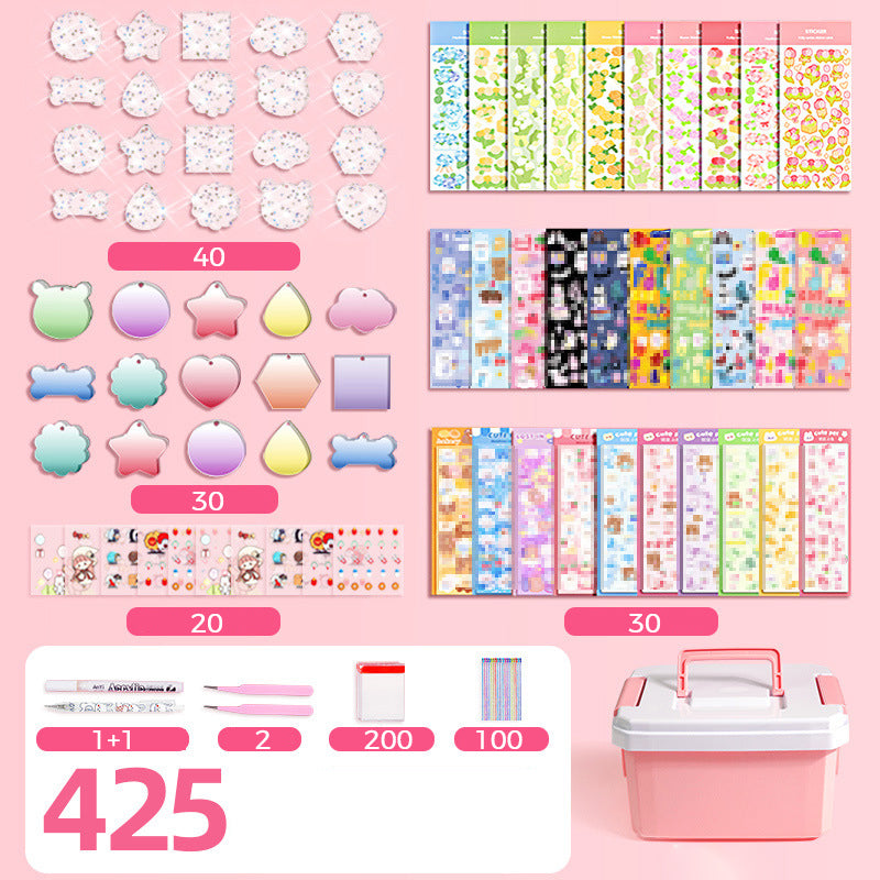 Lisslune | Goo Card Sticker Set - Children's Toy for Crafting Notebooks