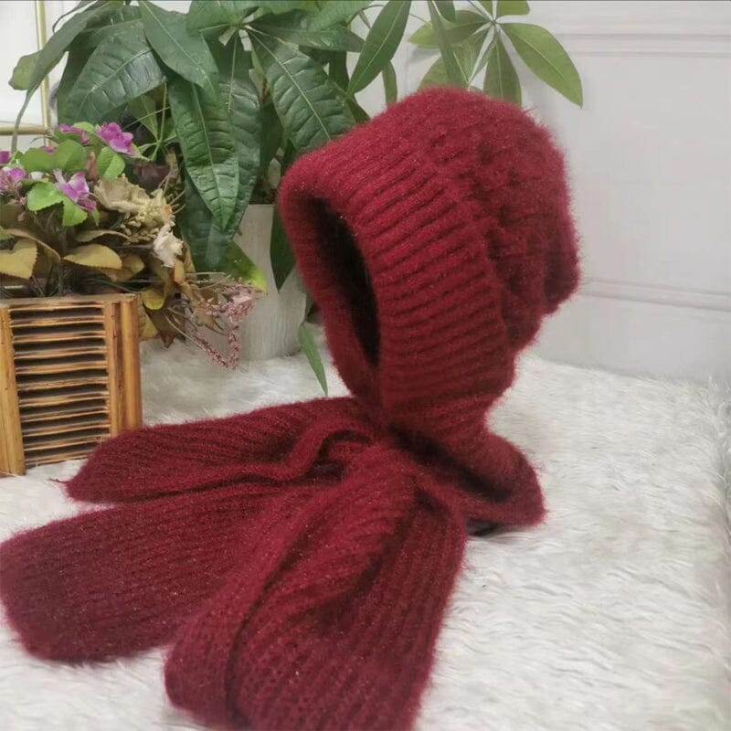 Lisslune | Integrated Hearing Protection Windproof Hat Scarf