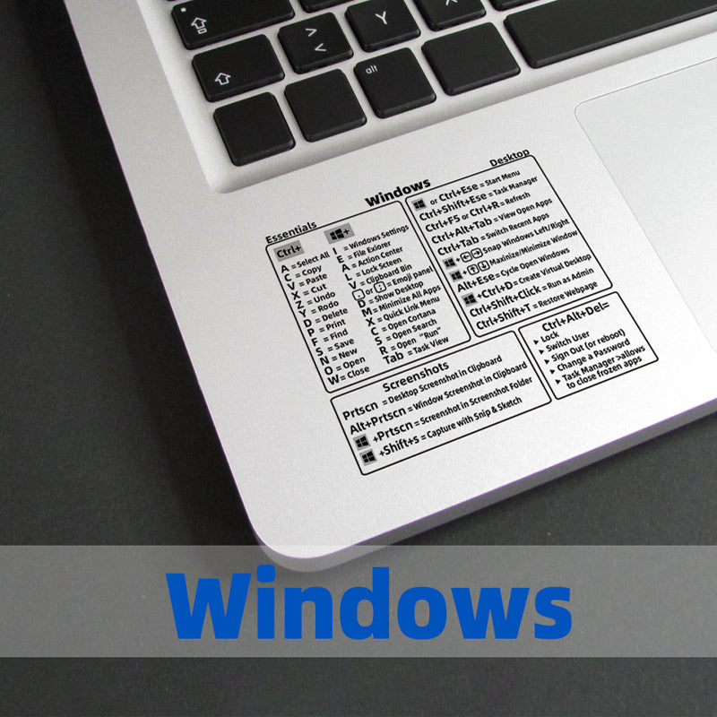 Lisslune | Keyboard Shortcut Stickers