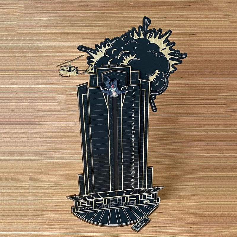 Lisslune | Advent Calendar Bomb Calendar made of wood