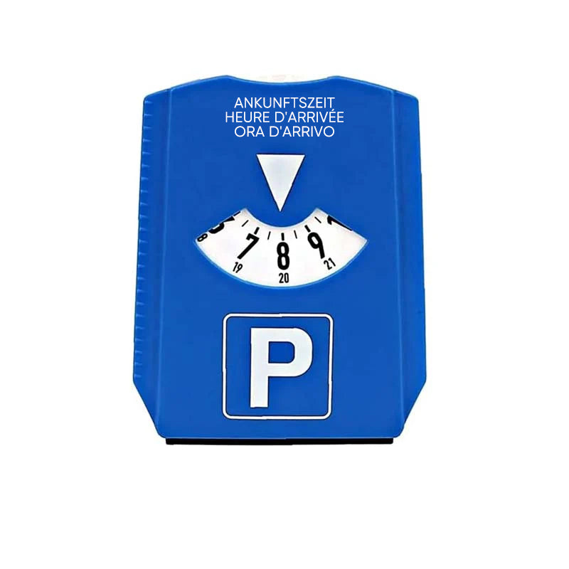 Lisslune | Parking meter with ice scraper