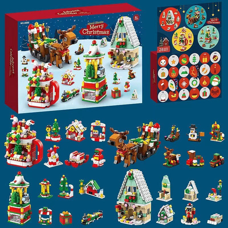 Lisslune | Christmas Advent Calendar Surprise Block Set