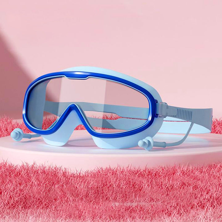 Lisslune | HD large frame waterproof and anti-fog swim goggles