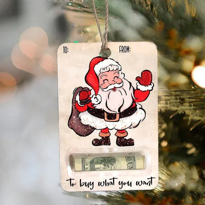 Lisslune | Santa Christmas money holder